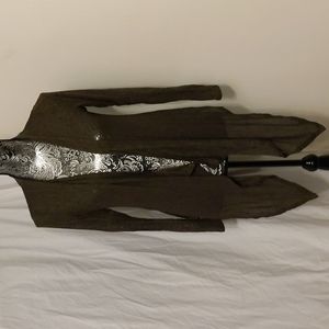 ✨50% OFF✨ Daytrip Buckle drapey chiffon sweater